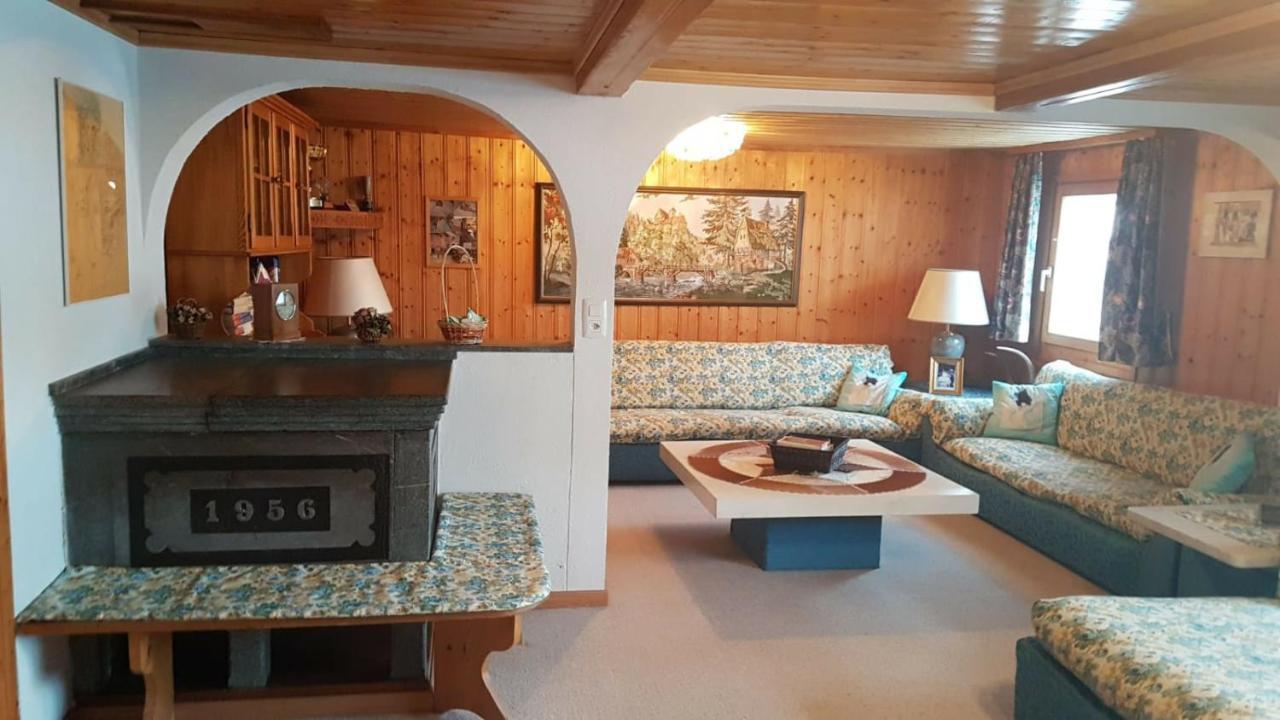 Walser Chalet Casa Paterna Disentis Exteriér fotografie