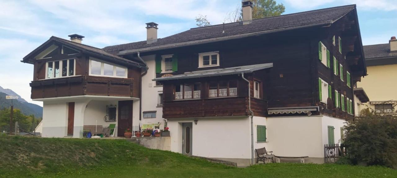 Walser Chalet Casa Paterna Disentis Exteriér fotografie